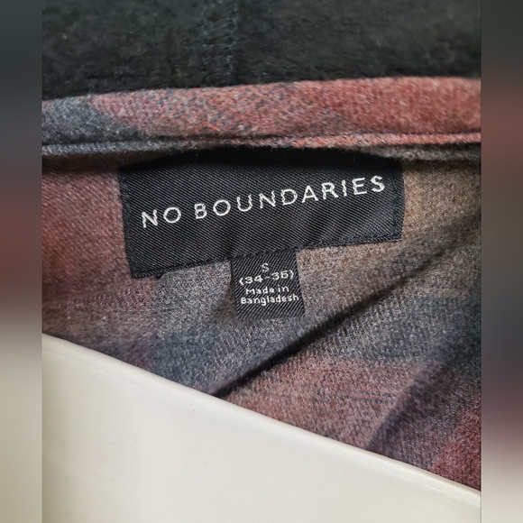 No boundaries men overcoat jacket size S - Picture 4 of 4